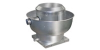 Canarm Ltd. brand Model ALX-UD Direct Drive Centrifugal Up Blast Roof or Sidewall Mount Single Phase Exhaust Fan Restaurant & Gen. Applic. CFM Range: 400-3,725 @ 1/2" S.P.